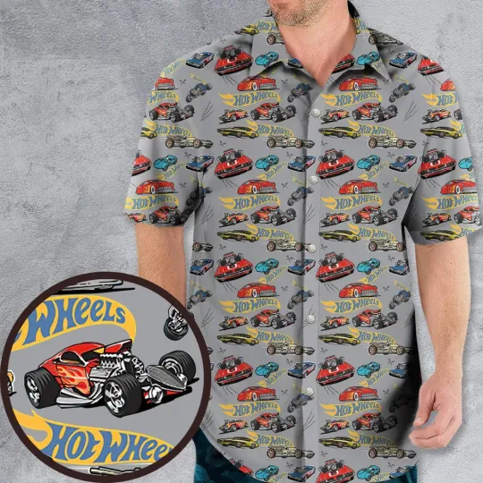 Discover Wheels Classic Car Hawaiian Shirt