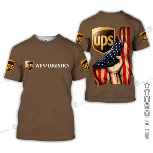 Discover Postal Service 3D All Over Printed Clothes