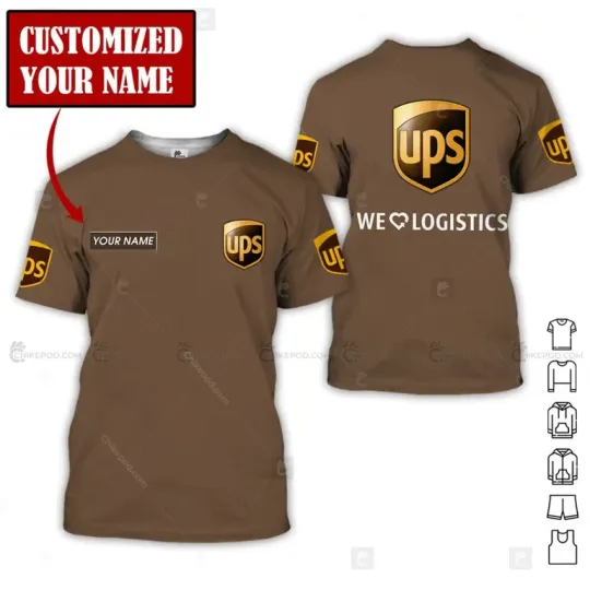 Discover Personalized Name Postal Service 3D All Over Printed Clothes