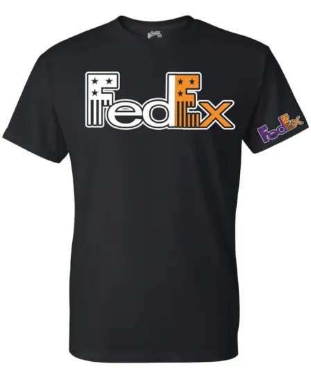 FedEx Patriot 3D T-shirt – Express Ground Delivery Driver Tee