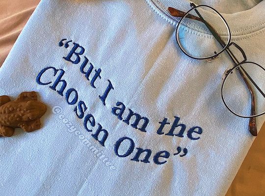 Discover Chosen One Embroidered Sweatshirt