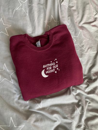 Discover Anything for our moony, marauders embroidered sweatshirt