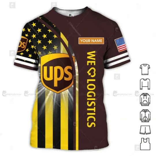 Personalized Name Postal Service 3D All Over Printed Clothes NT480