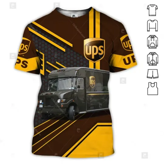 Discover Love Postal Service Truck 3D All Over Printed Clothes BC424