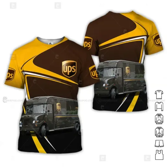 Postal Service 3D All Over Printed Clothes CM639