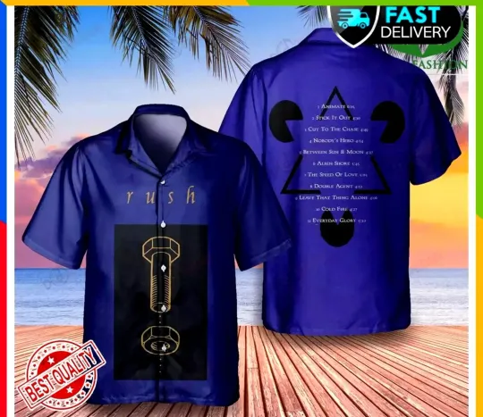 Rush Rock Band Counterparts Hawaiian Shirt, Gift For Fans