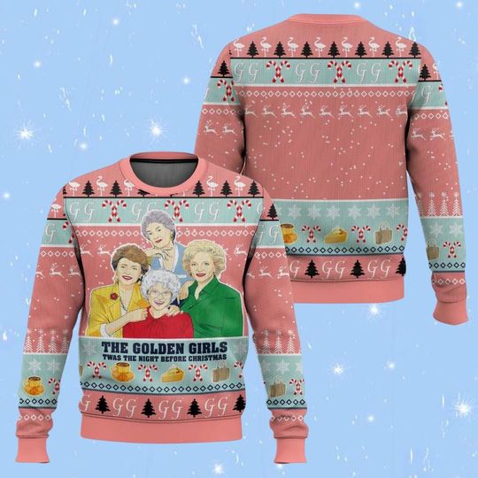 Discover Stay Golden Christmas Ugly Sweater, Stay Golden Xmas Sweater, TV Show Ugly Sweatshirt