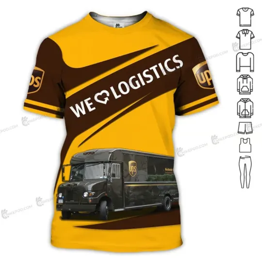 Discover Postal Service Truck 3D All Over Printed Clothes