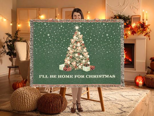 Discover Christmas Blanket
