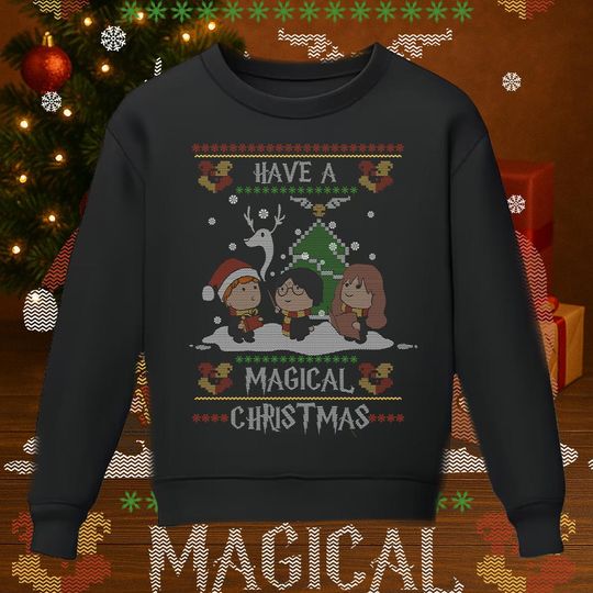 Discover Ugly Christmas Sweater Magical Christmas