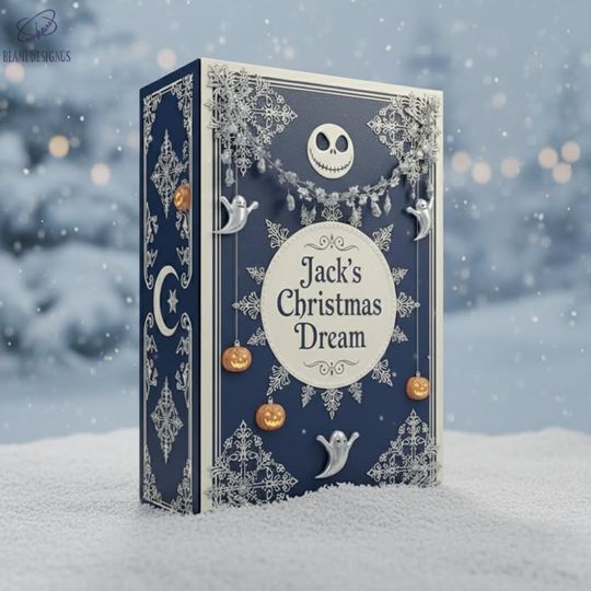 Discover Acrylic Advent Calendar Box Christmas 2025 Spooky Christmas Countdown 24 Days Decor