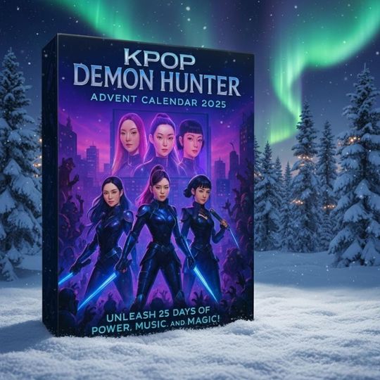 Discover Acrylic Advent Calendar Blind Box Christmas Countdown Calendar K-Pop Demon Hunter 2025