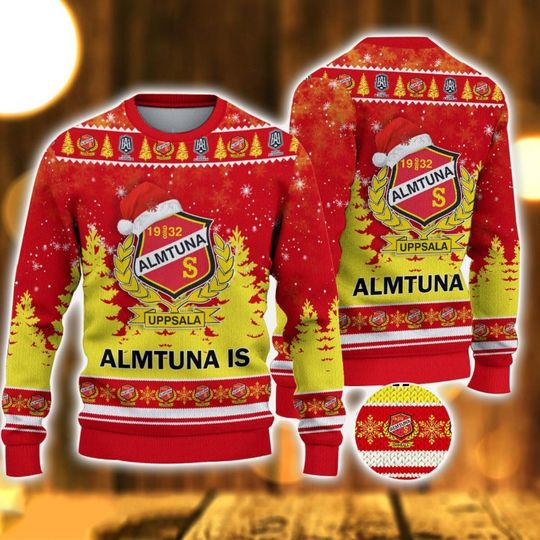 Discover Ugly 2026 Fun Christmas Sweater Warm and Comfortable Christmas Elements Sweater Hoodie Premium Comfortable Loose Men's Top