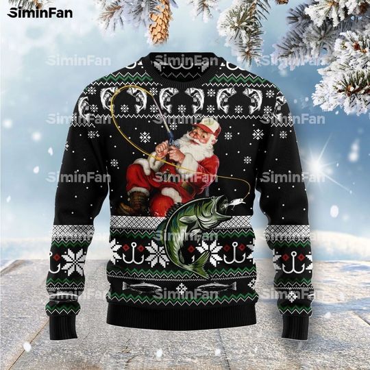 Discover 2026 Autumn/Winter Ugly Christmas Sweater Sports, Leisure, Comfortable Christmas Elements Party Banquet