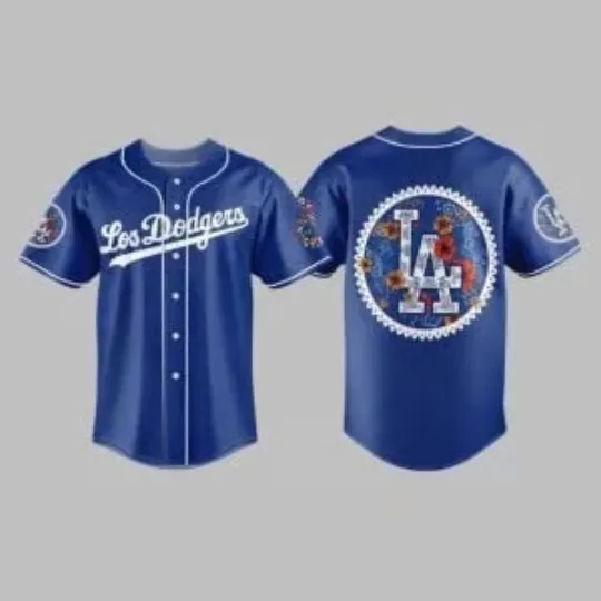 Discover L.A. D0dg*rs Hispanic Heritage 2025 Jersey, Gift For Fans, Christmas Gift