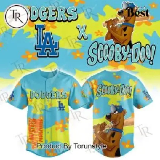 L.A. D0dg*rs x Scooby Doo 2025 Jersey, Gift For Fans, Christmas Gift