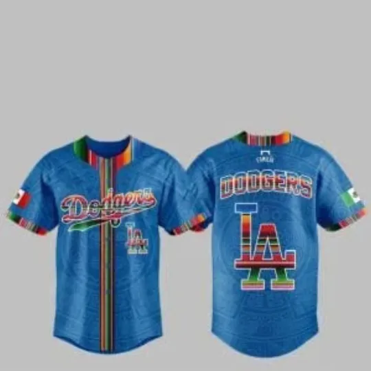 Discover L.A. D0dg*rs Mexican Heritage 2025 Jersey, Gift For Fans, Christmas Gift