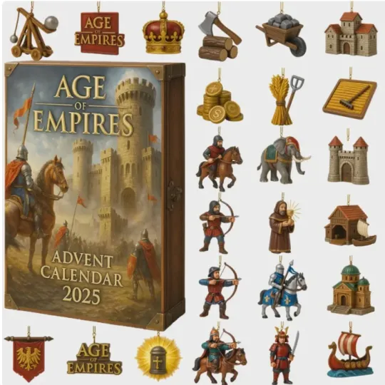Discover Age of Empires Advent Calendar 2025, Medieval RTS Game