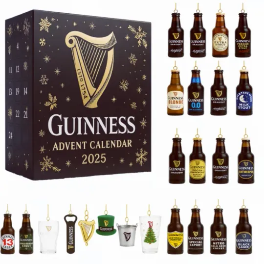 Discover Guinnessss Beer 2D Advent Calendar 2025, Gift For Christmas