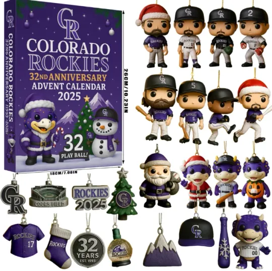 Discover Colorado 32nd Anniversary 2D Advent Calendar 2025, Gift For Christmas