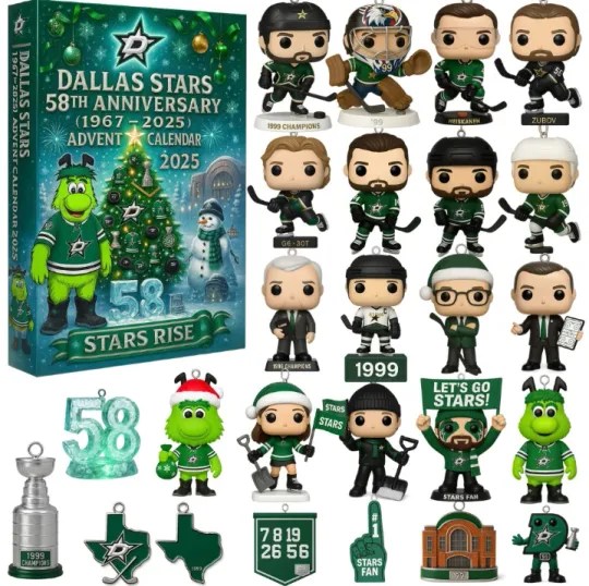 Discover Stars 58th Anniversary Advent Calendar 2D Gift For Christmas