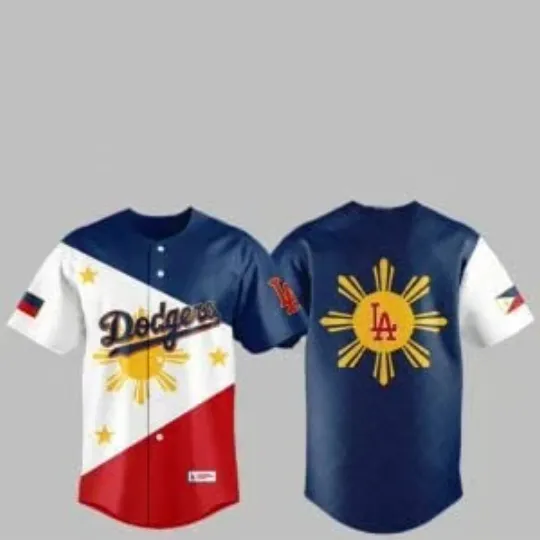 Discover L.A. D0dg*rs Filipino Heritage Night 2025 Jersey, Gift For Fans, Christmas Gift