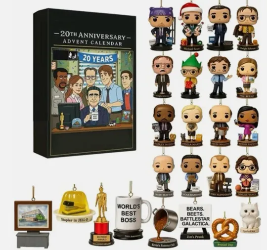 Discover The Office 20Th Anniversary Advent Calendar Christmas 2D Advent Calendar Decor