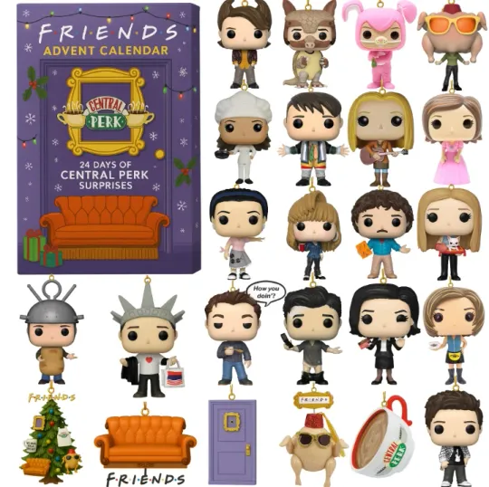 Friends TV Show 2D Advent Calendar 2025 Gift For Christmas