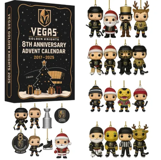 Discover Golden Knight 8th Anniversary Advent Calendar, Gift For Christmas