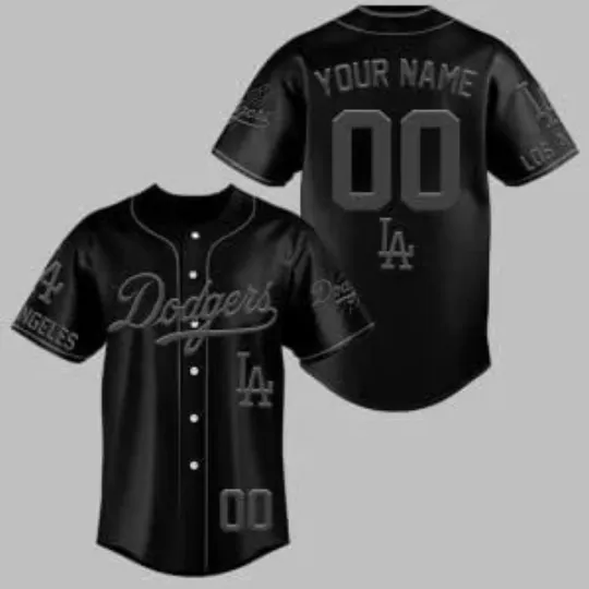 Discover L.A. D0dg*rs Back to Basics Black Jersey, Gift For Fans, Christmas Gift