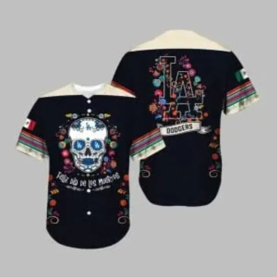 L.A. D0dg*rs Dia De Los Muertos 2025 Jersey, Gift For Fans, Christmas Gift
