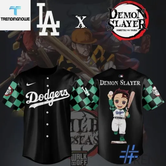 Discover Dodger demon 2025 Baseball Jersey Full Print