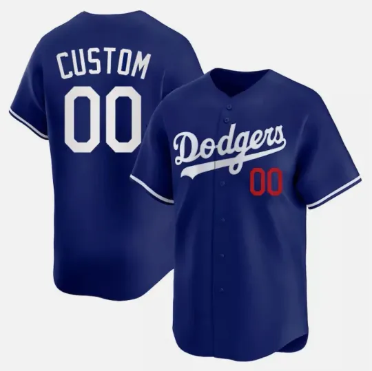 Discover Personalized Dodgers City Connect Custom Baseball Jersey Full Print 3D