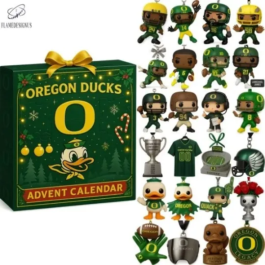 Discover OregonS Duck 2025 Advent Calendar Go Ducks