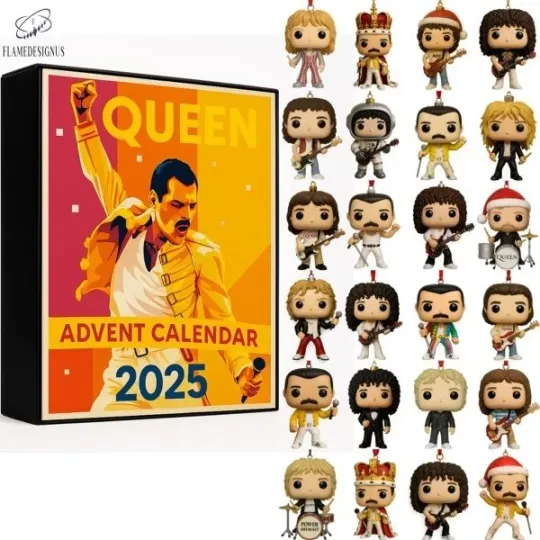 Discover Queen 2025 Advent Calendar A Tribute To The Legendary Band