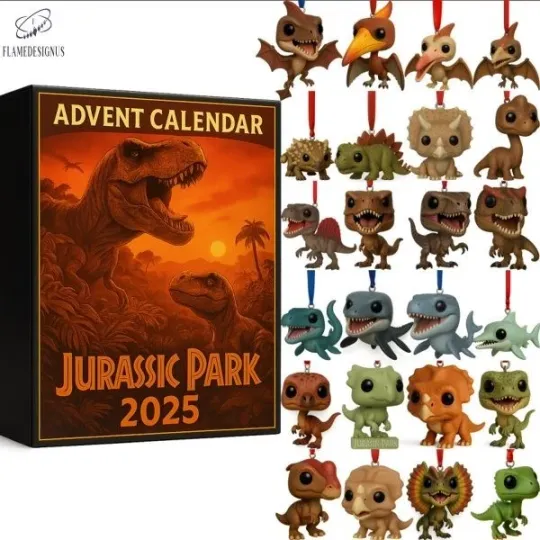 Jurassic Park 2025 Advent Calendar