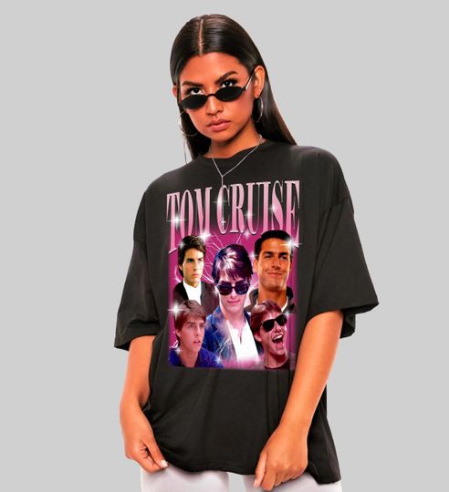 Discover Unisex Tom Cruise Graphic Tee  Retro Movie Shirt