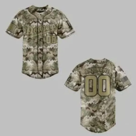 Discover 2025 L.A. D0dg*rs Salute to Service Night Jersey, Gift For Fans, Christmas Gift