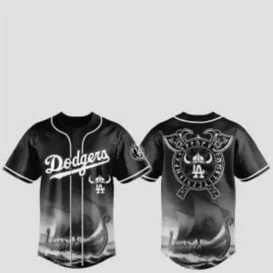 Discover 2025 L.A. D0dg*rs Vikings Jersey, Gift For Fans, Christmas Gift