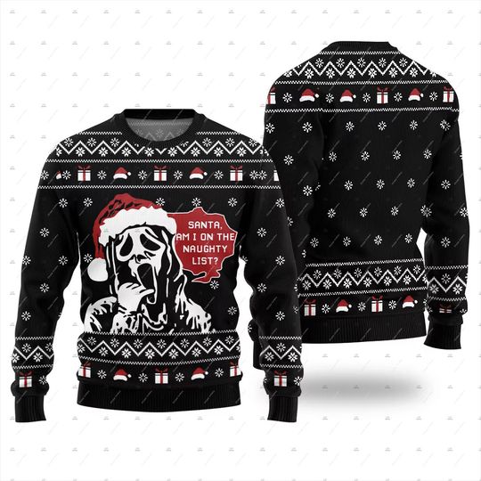 Discover Christmas Cosplay Santa Claus Pet Anime Cartoon Skull Vintage Winter Ugly Sweater 3DPrint Harajuku Pullover Funny Long Sleeves E