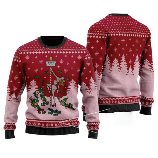 Discover Merry Christmas Funny Ugly Sweater Men Women Festival Clothes Pullover Top Crewneck Xmas 3d Printed Dance Santa Claus Sweaters