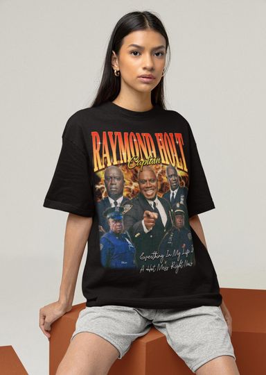 Discover Captain Ray Holt T-Shirt Brooklyn Nine Nine Fan Apparel