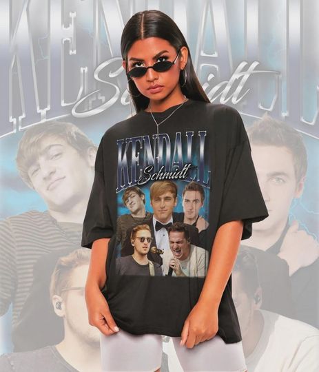 Discover Unisex Kendall Schmidt T-Shirt - Big Time Rush Fan Gift