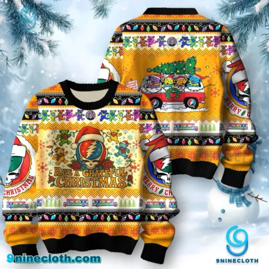 Discover Have A Grateful De*ad Ugly Christmas Sweater