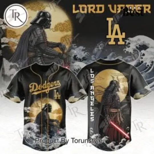 Discover L.A. D0dg*rs x Lord Vader 2025 Jersey, Gift For Fans, Christmas Gift