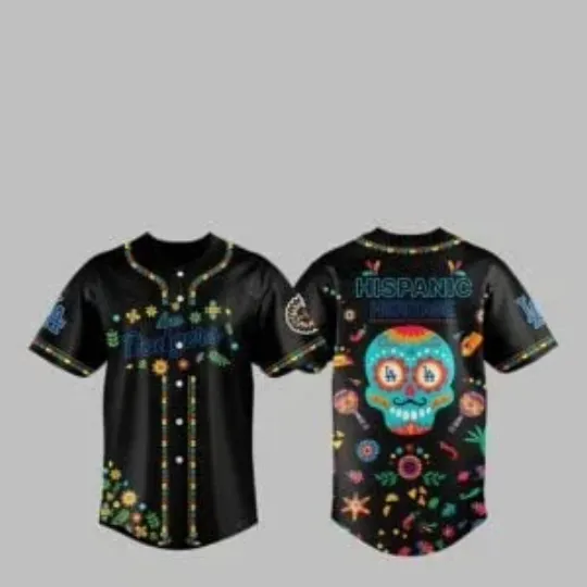 L.A. D0dg*rs Hispanic Heritage Month 2025 Jersey, Gift For Fans, Christmas Gift