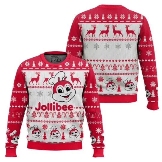 Discover Jollibee Ugly Christmas Sweater