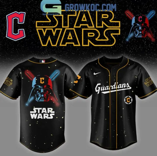 Discover Cleveland  x Star Wars 2025 Baseball Jersey Full Print 3D