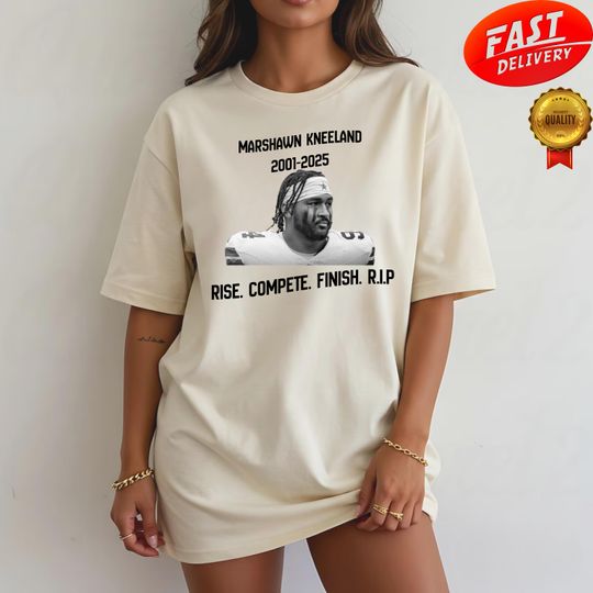 Discover Rip Marshawn Kneeland Football Tee, Sports Fan Unisex T-Shirt, Athletic Team Gift, Game Day Shirt, Football Season Apparel