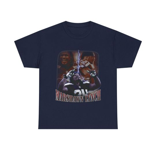 Discover THE BEAST TEE Marshawn Lynch